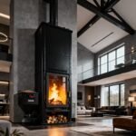 Poêle à granulés à air ventilé 15 kW – Grande puissance