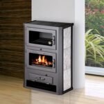 Poêle à bois avec four – BELLEZA GRANDE F – 12 kW