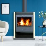 Poêle à bois – BELLEZA RUBIN Ivoire – 13 kW