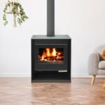 Poêle à bois BELLEZA RUBIN LUX Noir 13 kW (max. 21 kW)