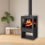Poêle à bois – BELLEZA MODENA VISION Triple vitrage – 10 kW