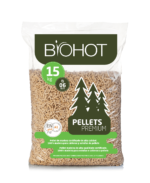 PELLETS DE BIOMASSE CERTIFIÉS BIOHOT – 100 SACS DE 15 KG – Image 2