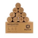 Palette de Briquettes Martos – 110 Cartons (9 kg chacun)